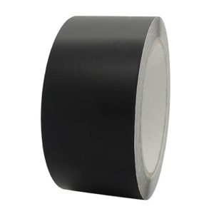 Matt Black Aluminium Foil Tape 50mm x 25m
