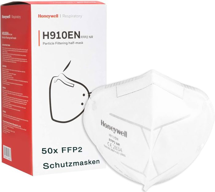 Honeywell H901EN Fold Flat FFP2 Disposable Respirator (50 Box) - Image 3