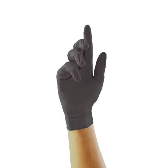 Uniglove Black Pearl Nitrile Gloves (100 Box) - Image 2